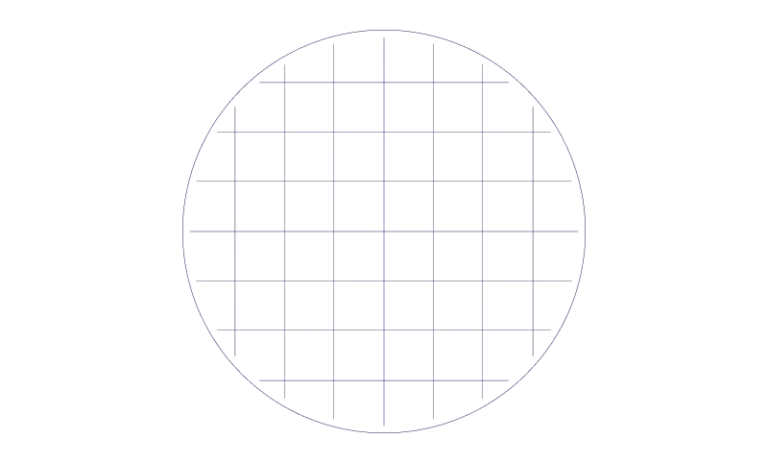 Semiconductor wafer illustration for Terafab versus TSMC