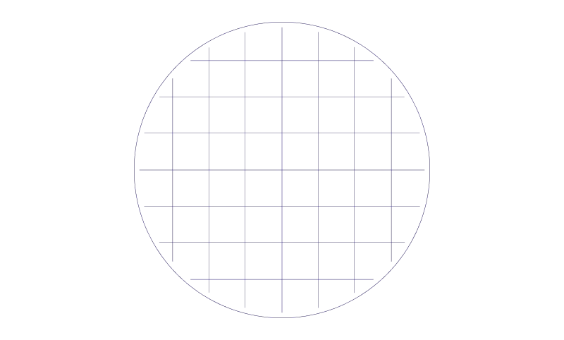Semiconductor wafer illustration for Terafab versus TSMC